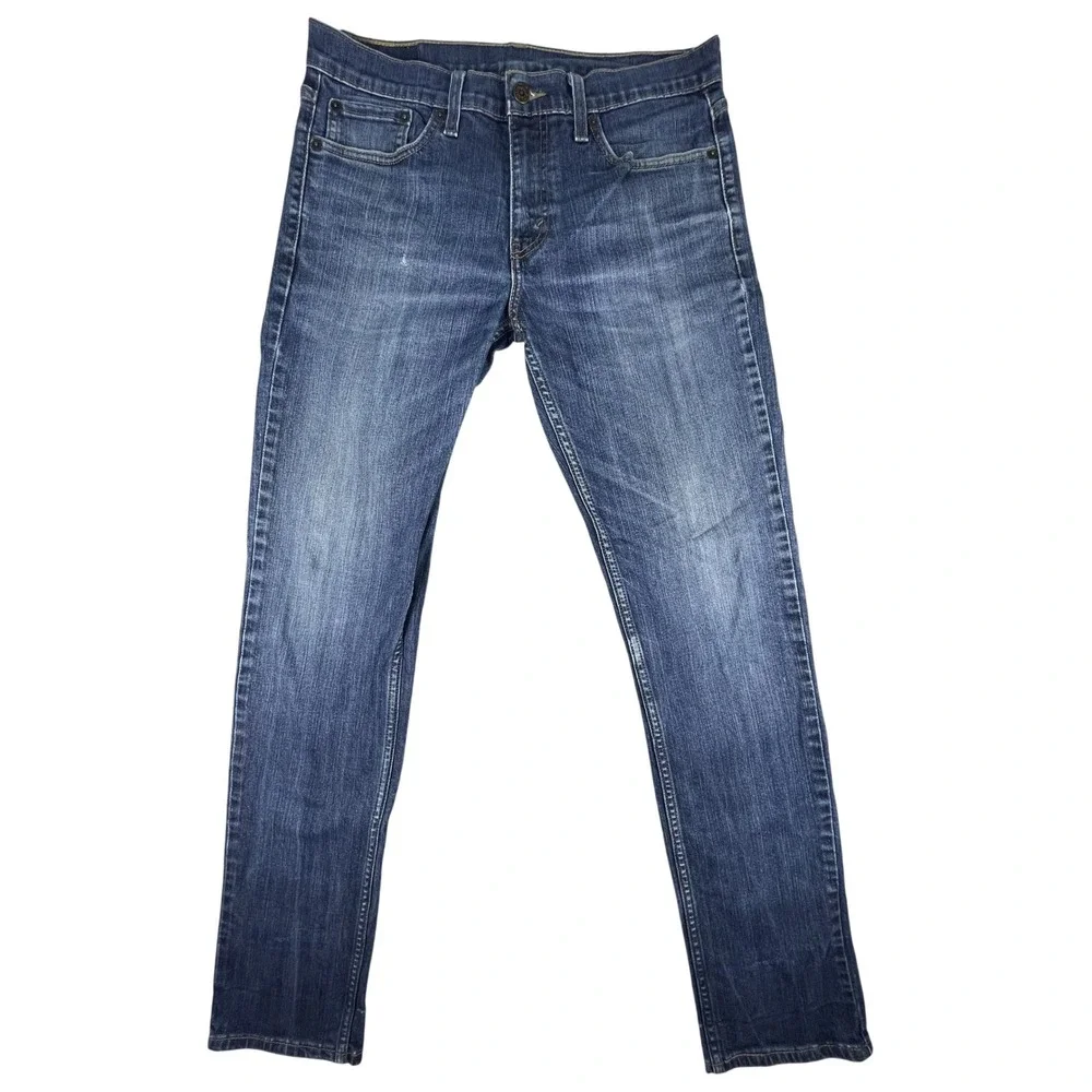 Levi's Jeans Mens 33x34 Blue 511 Slim Fit Medium Wash Denim Casual Pants